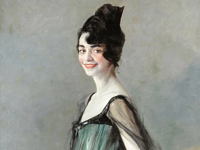 1873-Julio Vila y Prades - Ritratto ri signora